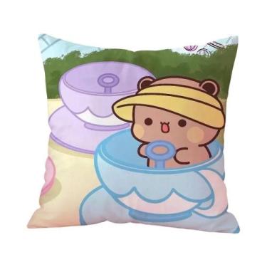 Imagem de Capa De Almofada Bubu Dudu Com Estampa Estampada Para Sala De Estar, C