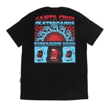 Imagem de Camiseta Santa Cruz Screaming Connect - reto - P-Masculino