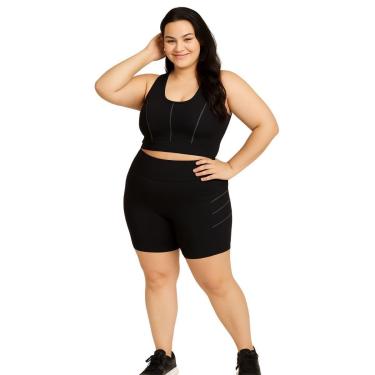 Imagem de Conjunto Feminino Academia Roupa De Ginastica Plus Size veste 48-Feminino