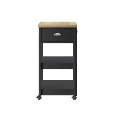 Imagem de Aparador Carrinho Chá 1 Gaveta BA-130 Denver - Ditália Móveis