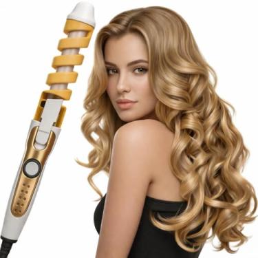 Imagem de Modelar Cachos Automático Baby Liss Profissional Bi-Volt em Cerâmica e Anti-Frizz - Modelador de Cachos Perfeitos e Duradoros – Penteado fácil e Rápido - Cores Sortidas
