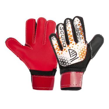 Imagem de Luva Futebol Goleiro Campo Infantil- Grippy, Laranja, M