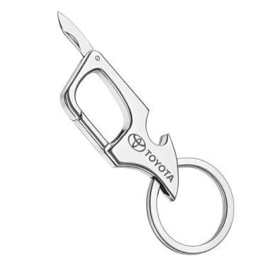 Imagem de Chaveiro Para Toyota Abridor De Garrafa Metálico Luxo - Z - Lualki Sto