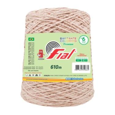 Imagem de Barbante Fial Nº6 Premium 610 Metros, 65 Salmão
