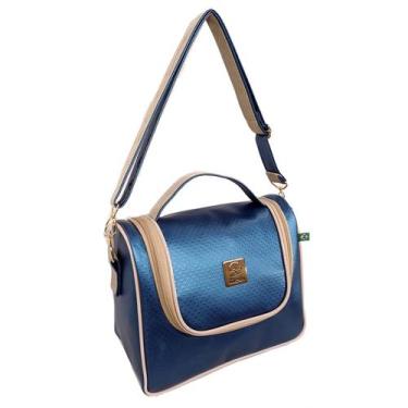 Imagem de Necessaire Cabideira Enxoval Maternidade Produtos Higiene - Miellu, Az