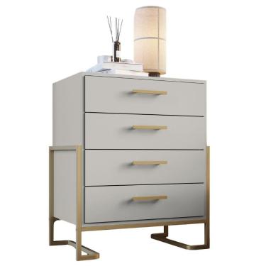 Imagem de Comoda 4 Gavetas P1061 67 cm PP Milani Store