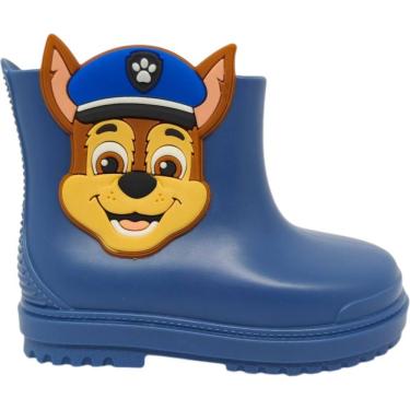 Imagem de Galocha Infantil Menino Casual Dia a Dia Passeio Escola Patrulha Canina Fall Rain Grendene Kids 23450