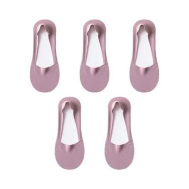 Imagem de Meias Invisíveis Respiráveis Para Mulheres, Antiderrapantes, De Silico