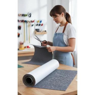 Imagem de Carpete Autoadesivo 1m X 50cm 2mm: Versátil e Fácil Aplicaçã - Congrat