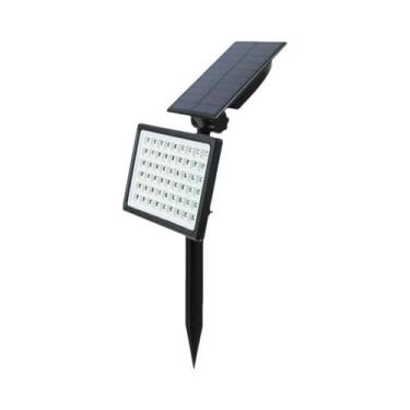 Imagem de Luz Solar Ajustável 54LED À Prova d'Água Para Jardim, Holofote Solar, 