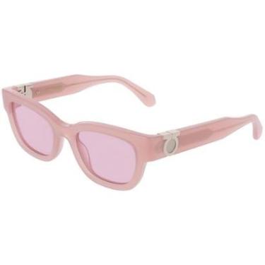 Imagem de Óculos de Sol Ferragamo SF2067S 662 - Rosa 52-Feminino