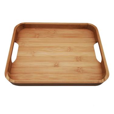 Imagem de Bandeja Le Bamboo em Bambu Retangular 30x23x2,8cm - 1 Peça