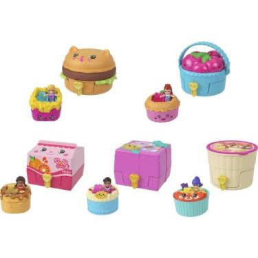 Imagem de Polly Pocket Micro Reveal Comidinha Rápida Surpresa com Veículo e Aces