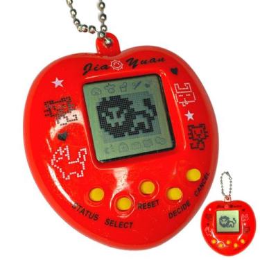 Imagem de Brinquedo Bichinho Virtual Tamagotchi 168 Em1 Original Retro, Vermelho