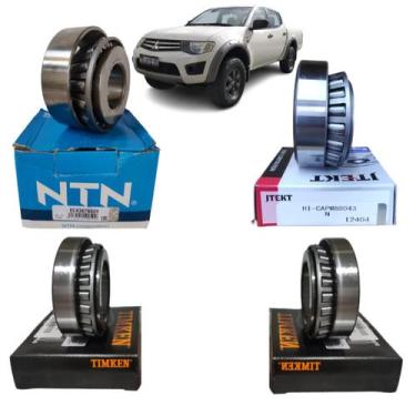 Imagem de Kit Rolamento Diferencial Traseiro Mitsubishi L200 2007/2018 - KOYO TI