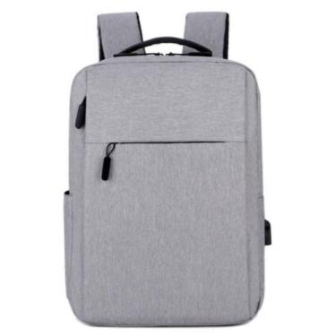 Imagem de Mochila Unissex Antifurto com Entrada USB  Impermeável Compartimento p