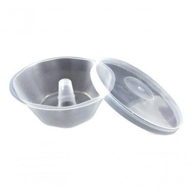 Imagem de Forma para Pudim Mini Pudim 120ML para Sobremesas Individuais em Plástico Resistente pa...