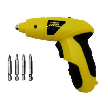 Imagem de Parafusadeira Titanium 4.8V Bivolt C/Bits, Bivolt