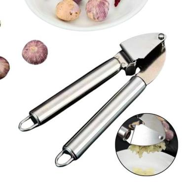 Imagem de Espremedor Triturador Amassador De Alho Inox Resistente - Losan