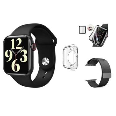 Imagem de Relógio Inteligente Hw16 Troca Foto Pulseira Smart Watch Serie 6 Origi