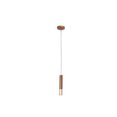 Imagem de Lustre Pendente Legno Madeira 25cm Made - Madelustre