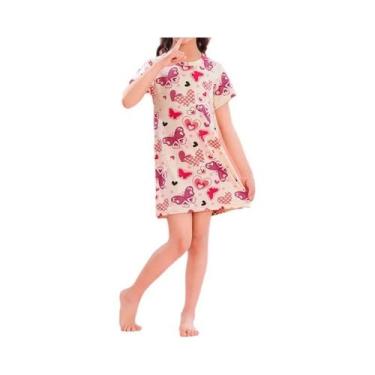 Imagem de Vestido Casual De Verão Para Meninas, Comprimento Até O Joelho, Confor