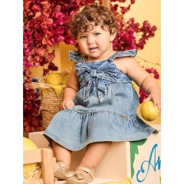 Imagem de Anime vestidos feminino l2328 - Animê, Azul jeans, G2