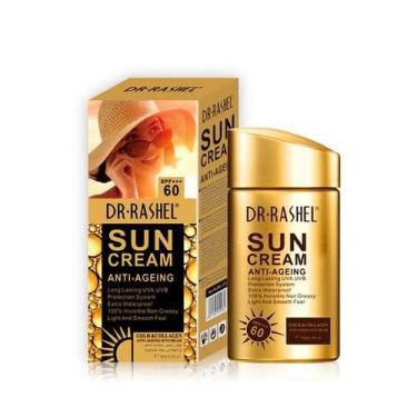Imagem de Protetor Solar Facial Dr. Rashel Ouro Anti Idade SPF 60 - Dr Rashel