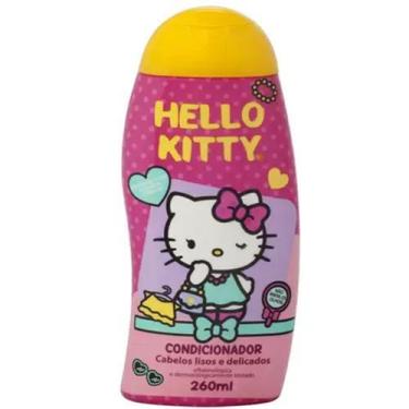 Imagem de Condicionador infantil hello kitty cabelos lisos e delicados suave 260