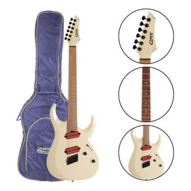 Imagem de Guitarra Cort Mutility Ii X700 Mbg Military Beige + Capa Premium