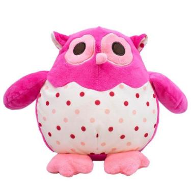 Imagem de Coruja Pink 22cm - Pelúcia - Foffy