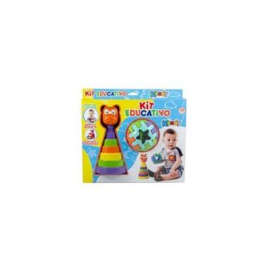 Imagem de Brinquedo Educativo Kit Educativo C/8 Peças - KENDY BRINQUEDOS