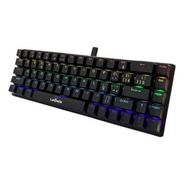 Imagem de Teclado Mecânico Gamer LEHMOX LEY-2079 - Conectividade USB Tipo C - Pr