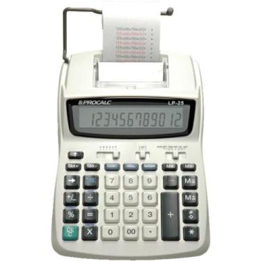 Imagem de Calculadora de Impressao 12 DIG. BOB.58MM/4PILHAS BIV - Procalc
