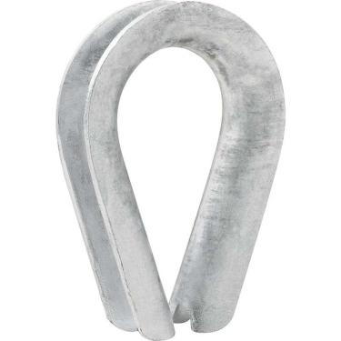 Imagem de Anilha/sapatilho Para Cabo De Aço, 4,76 Mm - 3/16, Cartela Com 2 Peças, Vonder Ostenvonder