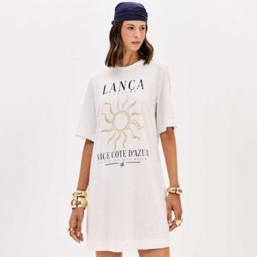 Imagem de Vestido Lança Perfume Tdress Pr26 Off White Feminino, G