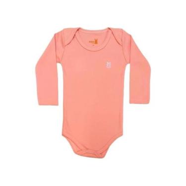 Imagem de Body bebê menina manga longa ref 7072 - Kiko, M, Laranja
