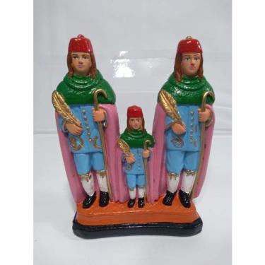 Imagem de Imagem Cosme Damiao E Doum Escultura Gesso 20 Cm - Lua Mistica