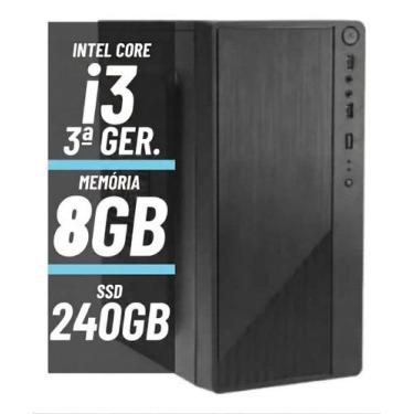 Imagem de Computador I3 Ssd 240 Gb Memória 8 Gb HDMI e VGA - ClickPC