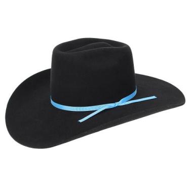 Imagem de Chapéu Preto Country Texas Diamond 20997, 57