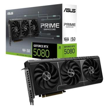 Imagem de Placa de Vídeo Asus Prime OC NVIDIA GeForce RTX-5080 16GB GDDR7 - PRIM