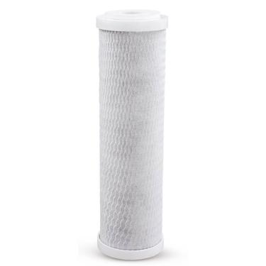 Imagem de Refil para Filtro de Água Carbon Block Micra 9.3-4 Encaixe Carvão Ativado Decloração Acquabios