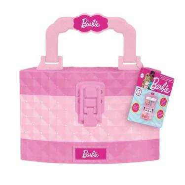 Imagem de Maleta de Maquiagem Infantil Glam Barbie Multikids - BR2424