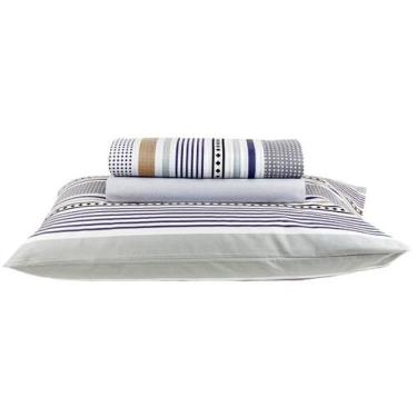 Imagem de Jogo de Lençol Cama King 04 Peças Santista Home Design 100% Algodão Er