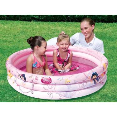 Imagem de Piscina Redonda Inflável Princesas 167 Litros - Bestway