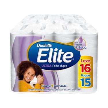 Imagem de Papel Higiênico Folha Dupla Elite Ultra - 16 Rolos 30m