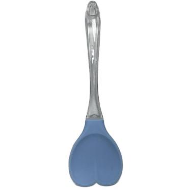 Imagem de Kit c/ 4 Colher Coracao Silicone 25cm - Dalla Valle