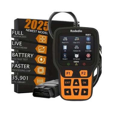 Imagem de Scanner Automotivo OBD2 Multilíngue R001: Ferramenta De Diagnóstico, L