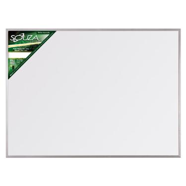 Imagem de Quadro Branco Com Moldura em Alumínio POP 70x50cm Souza