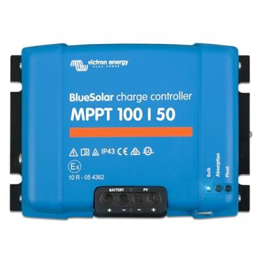 Imagem de Controlador Carga Bateria Solar Victron ALDO Solar SCC020050200 Bluesolar MPPT 100V 50A 12/24V MC4 SMART ENERGY